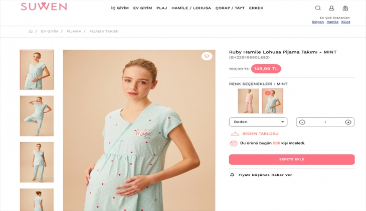 Zevkli tasarımların adresi Suwen’den Yaz Ev giyim ürünlerinde indirim fırsatı! İşte 20 Eylül 2022 Suwen fiyat listesi