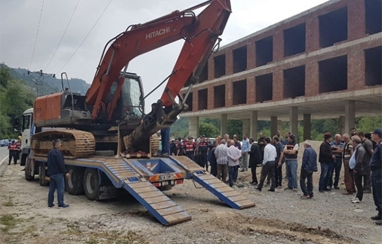 Fırtına Vadisi'nde 21 kaçak yapının yıkımına başlandı!