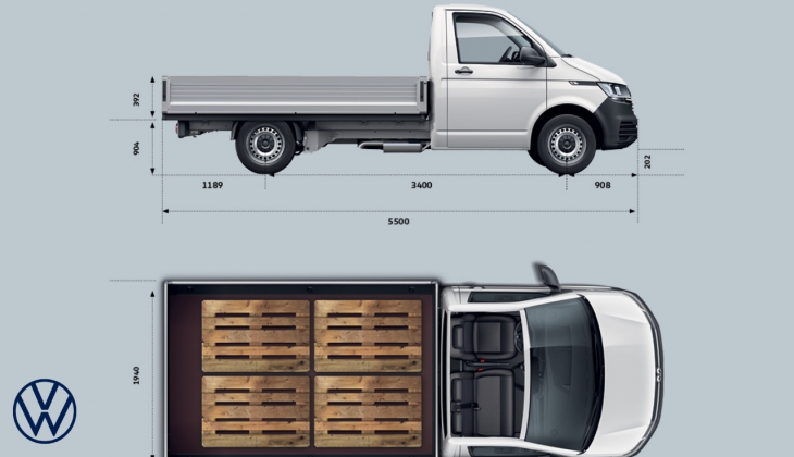 Ticari araç sınıfının gözdesi Volkswagen Transporter Pikap’a tamı tamına 43 bin TL indirim geldi!