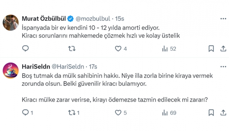 Boş evler için dairenin rayiç kira bedeli üstünden yaptırım uygulanabilir mi? Vatandaşlar vergilere neler diyor? 
