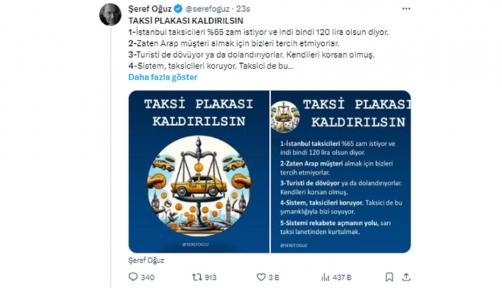 Taksiciler yüzde 25 zam isterken, Taksi plakaları kaldırılsın önerisi geldi! Taksici ve vatandaş ne diyor?