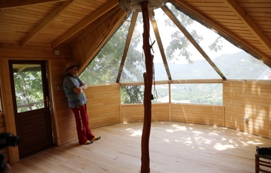 Artvin Arhavi deki ağaç evlere talepler arttı!