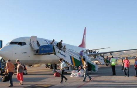 Kapadokya Havalimanı'nda bayram yoğun geçti!