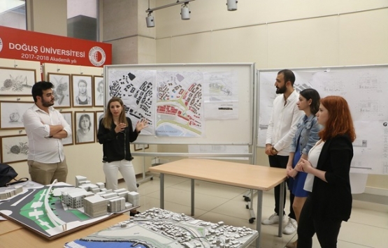 Kartal’ı tasarlayan mimarlık öğrencileri projelerini Altınok Öz’e sundu!