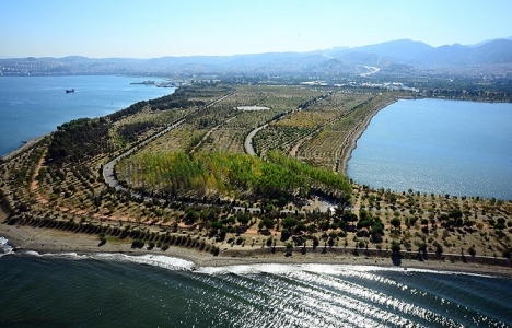 İnciraltı’ndaki 622 dönümlük arazi yürüyüş ve bisiklet yolu olarak kullanılıyor!