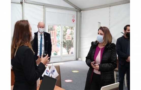 KİPTAŞ İzmit Çınar Evler irtibat çadırı kuruldu!