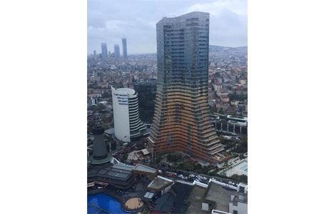 Varyap Meridian'da yangın çıktı!