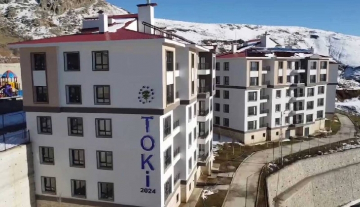 TOKİ Tunceli’de 79 sosyal konut projesini tamamladı