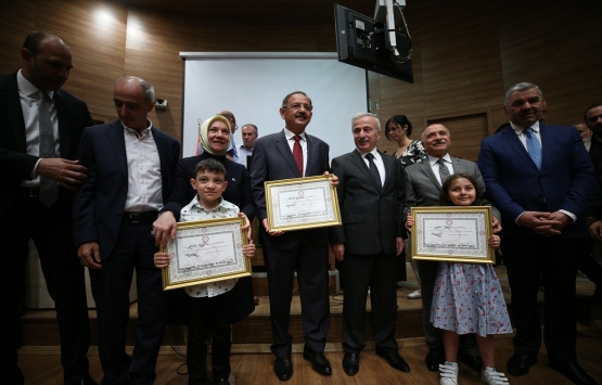 Mehmet Özhaseki mazbatasını aldı!