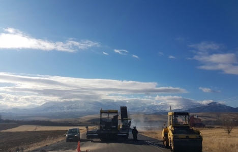 Kahramanmaraş Afşin'de asfalt çalışmaları başladı!
