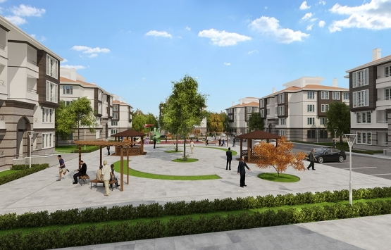 Akseki Sosyal Konutları yöresel çizgisiyle dikkat çekiyor!