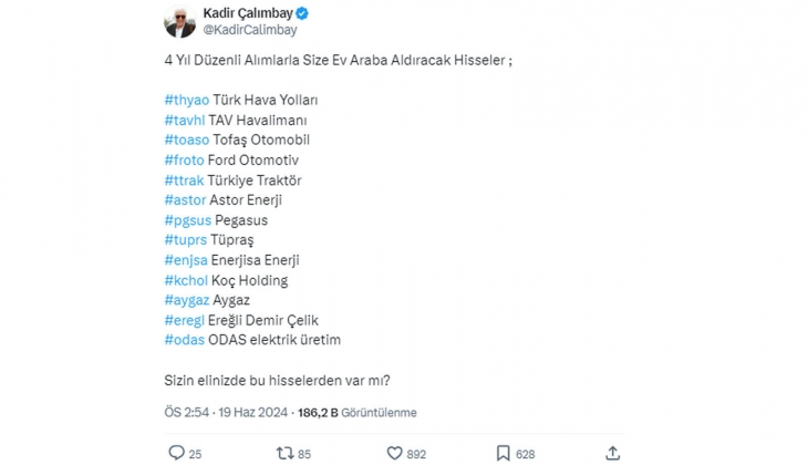 Bu hisseleri düzenli alanlar 4 yılda ev ve araba sahibi olabilir!