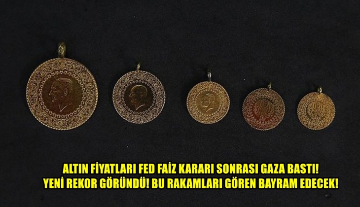 Altın fiyatlarında Fed faiz kararı sonrası yeni rekor göründü! Bu rakamları gören bayram etti! 2 Şubat altın fiyatları