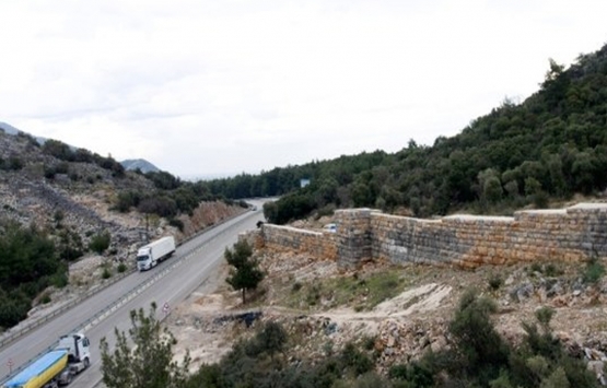Antalya Termessos Antik Kenti'nin surları yeniden inşa ediliyor!