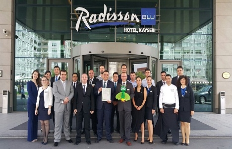 RadissonBlu Hotel Kayseri Yeşil Yıldız belgesi aldı!