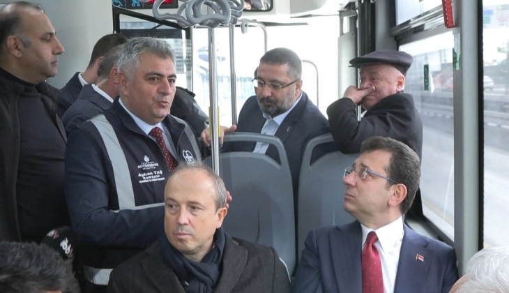 İstanbul Büyükşehir Belediye Başkanı Ekrem İmamoğlu dan metrobüs yolu açıklaması! 2024 yılında tamamlanacak!