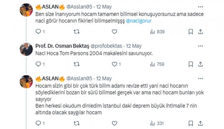Prof. Dr. Osman Bektaş tan tarihiyle İstanbul depremi açıklaması geldi: İstanbul da 7 den büyük deprem...