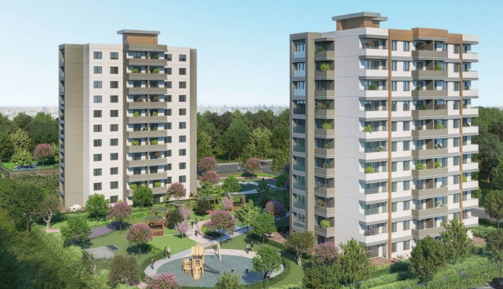 Banu Evleri Bahçekent te yüzde 50 peşinat 36 ay vade fırsatıyla!