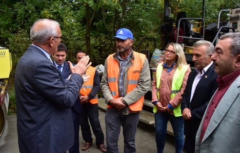 Samsun Çarşamba'da yol çalışmaları başladı!
