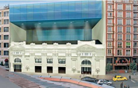 Majik Sineması'nın yerine yapılan otelin inşaatı durduruldu!