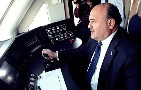 Süleyman Karaman hızlı tren inşaatında incelemelerde bulundu!