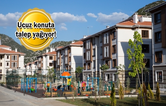 TOKİ 2020 ucuz konut kampanyasına 15 günde 766 bin talep!