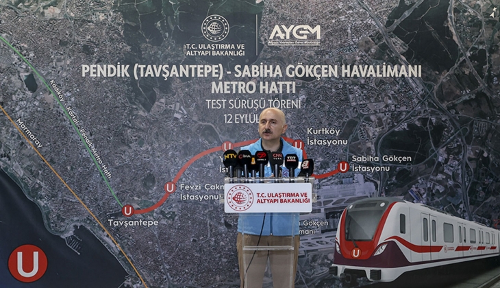 M10 (Pendik-Sabiha Gökçen Havalimanı) metro hattı açılıyor! Deneme sürüşleri yapılan metronun ücreti ne kadar?