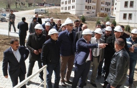 Ergün Turan Erzincan'da TOKİ çalışmalarını inceledi!