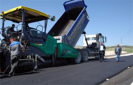 Küçükköy bağlantı yolu yeniden inşa ediliyor!