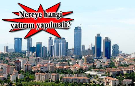 İstanbul'un yatırım haritası çıkarıldı!