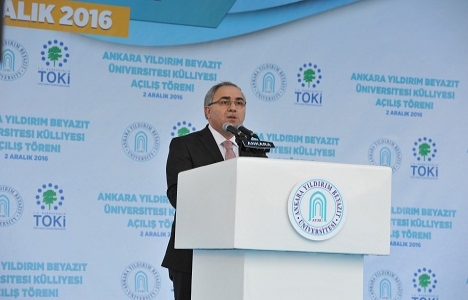 Ergün Turan Beyazıt Üniversitesi Esenboğa Külliyesi açılışına katıldı!