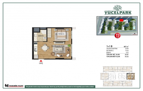 Yücel Park kat planları!