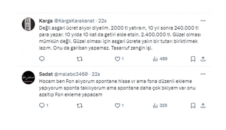 10 hisse belirle, gelirinin yüzde 10 uyla her ay düzenli alım yap!