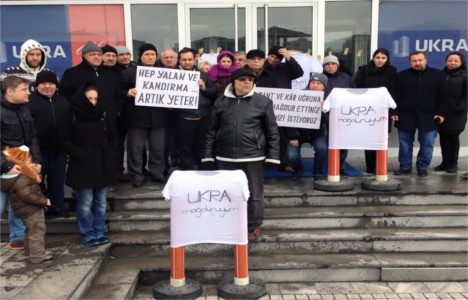 Ukra City mağdurları eyleme devam ediyor!
