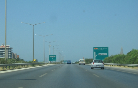 İzmir Çeşme yol çalışmaları