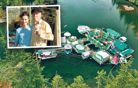 Kanadalı bir çift kendilerine ada kurdu!