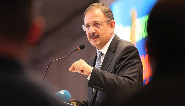 Bakan Özhaseki den kentsel dönüşüm çıkartması: Türkiye nin neredeyse yarısı yenilenmeli!