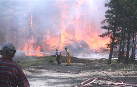 Kütahya'da orman yangını çıktı!
