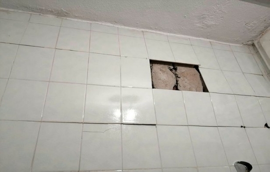 Bağcılar da bir binada çatlaklar tespit edildi!