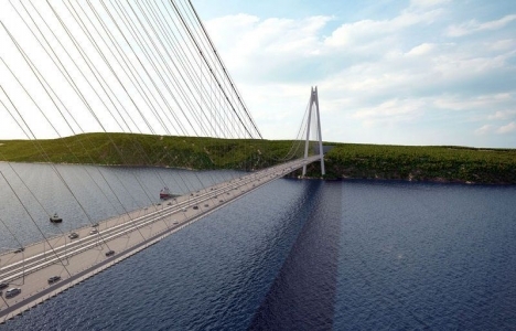 Yavuz Sultan Selim Köprüsü'nün kuleleri tamamlandı!