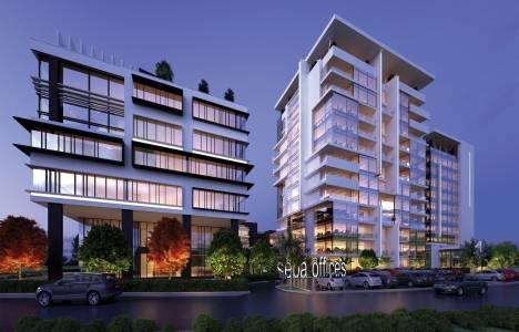 Seba Office Boulevard Cendere'de metrekaresi 3 bin 500 dolara!