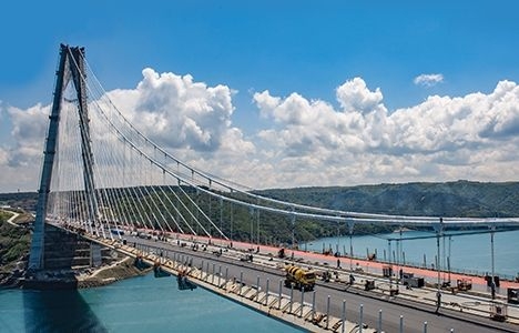 Yavuz Sultan Selim Köprüsü'nde klip çekildi! 