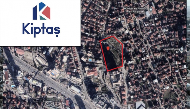 KİPTAŞ Kaper Sitesi için düğmeye bastı! Kartal a 584 konutluk yeni proje geliyor!