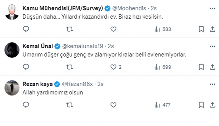 Konut ve araba fiyatlarındaki balon her geçen ay sönüyor!