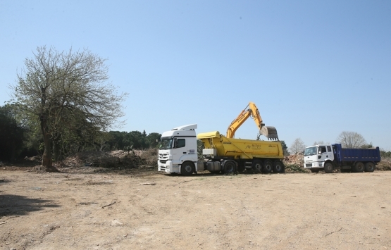 Kocaeli sahra hastanesinin inşaatında son durum!