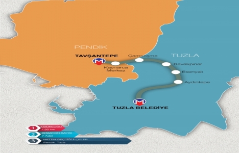 İstanbul da inşaatı devam eden 18 metro hattı haritası!