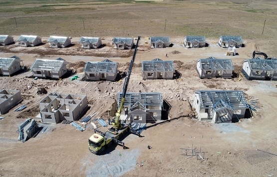 Van Başkale deki deprem konutları kısa sürede tamamlanacak!