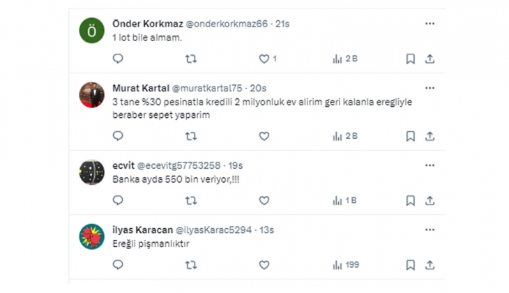 15 milyon TL si olan ev mi, Ereğli hissesi mi almalı?