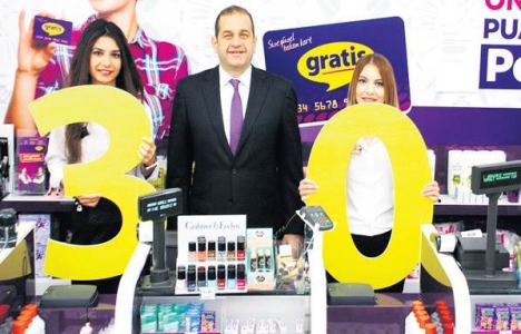 Gratis 2015 yılında 103 mağaza açtı!
