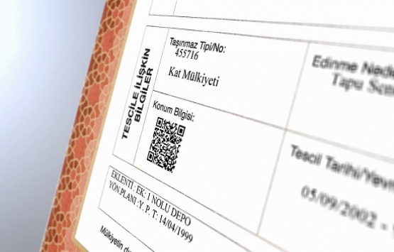 Tapu senetleri akıllanıyor!